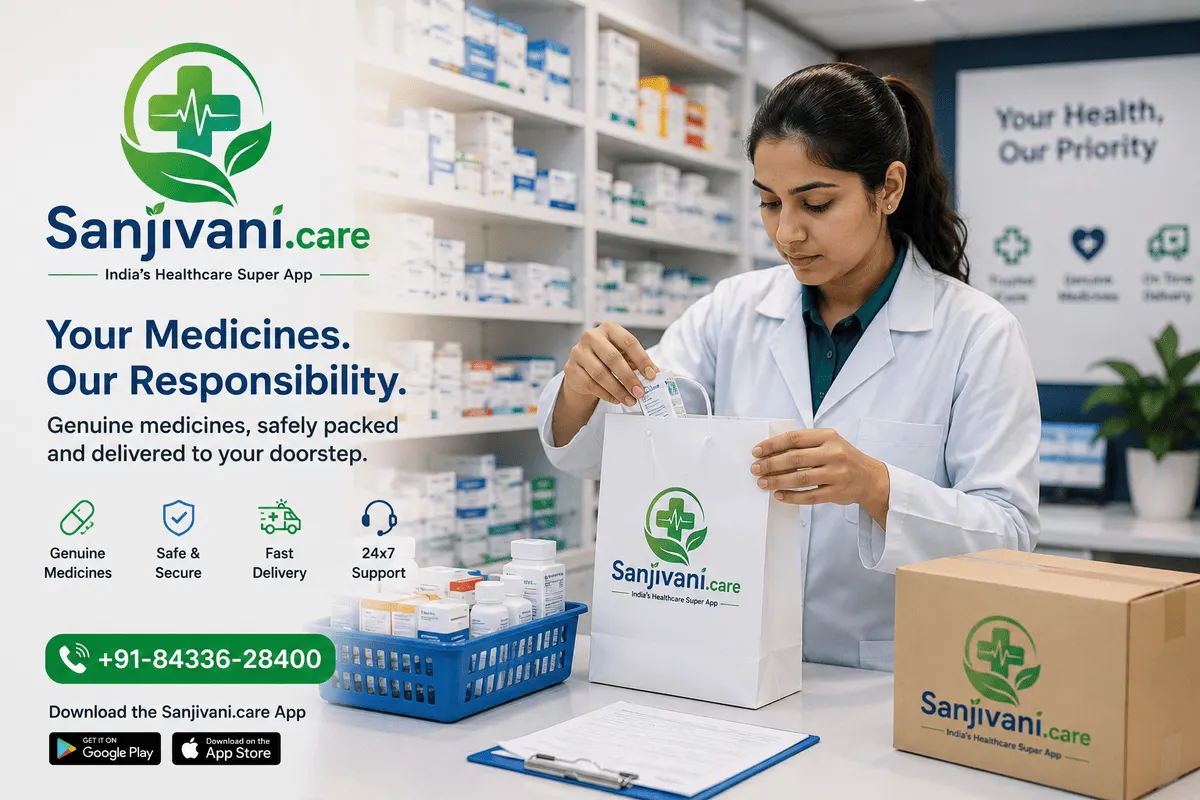 Doctor consulting a patient at home in Delhi NCR